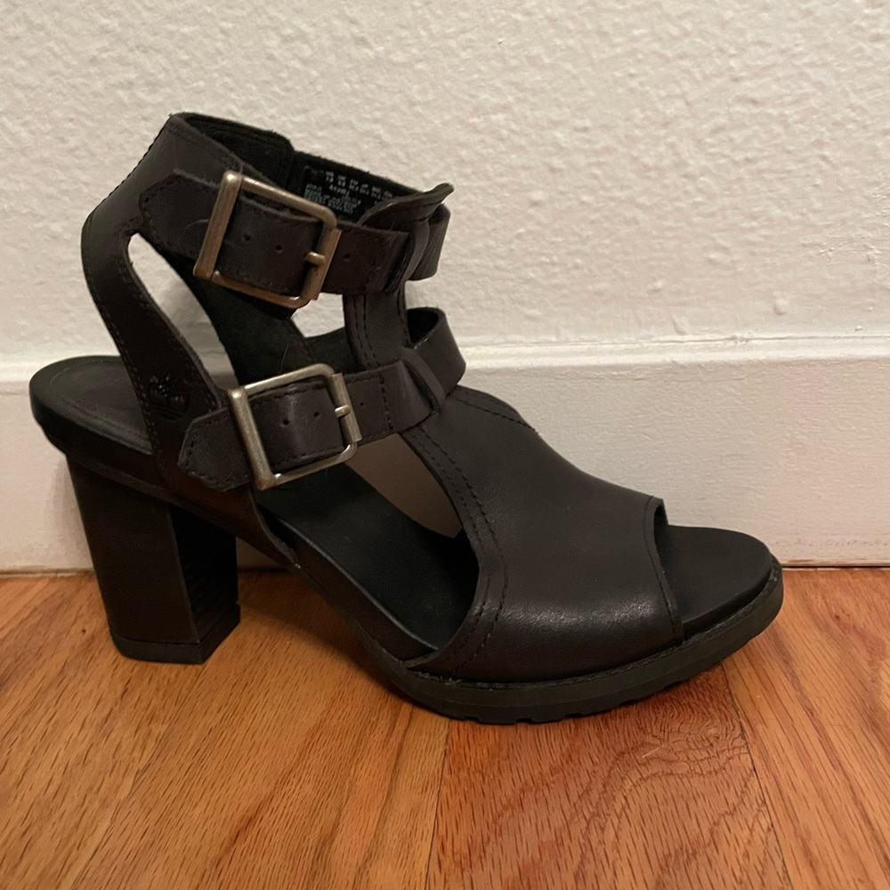 Timberland heels 7.5 I bought these and wore them once.